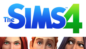 xSIMS The Sims 4 Logo and character graphics 300
