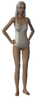 The Sims female elder corsagebody white 1 1 Download