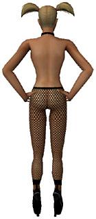 The Sims 2 - female adult fishnet pantyhose black -back- Download
